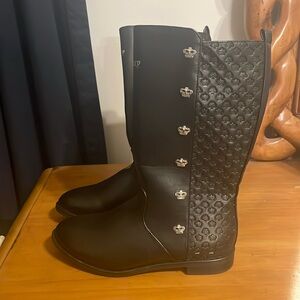 Girls size 4 Tall Black Boots